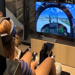 Virtual Reality Fighter Jet Experience