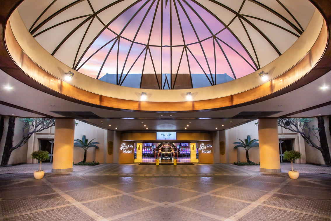 Sun City Hotel entrance